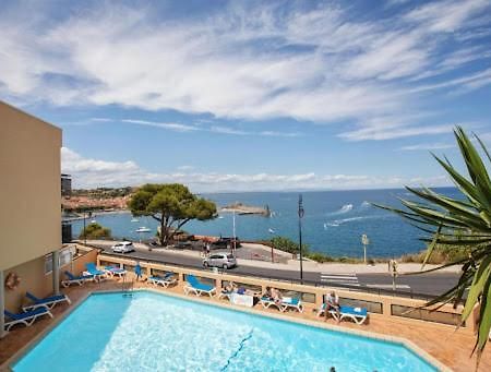 Апартаменты Vue Imprenable - Piscine - Parking Prive - Terrasse - Коллиур Экстерьер фото